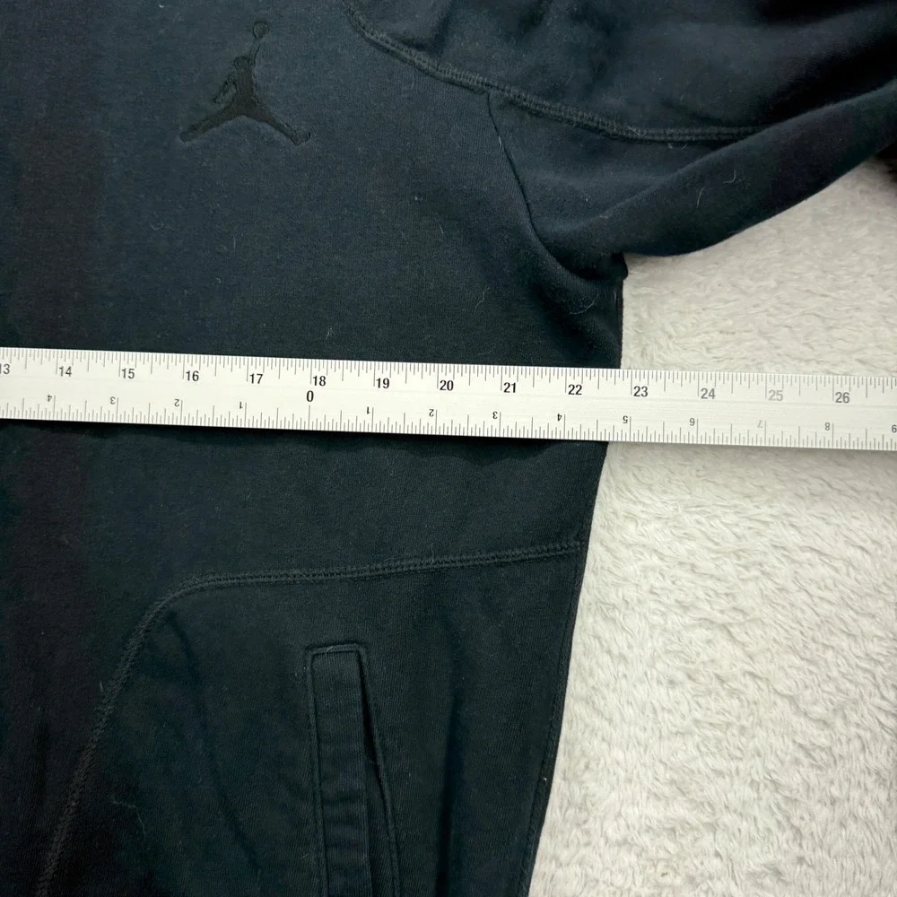 Jordan Brand‎ Mens Full Zip Hoodie Black Gym Performance Size L